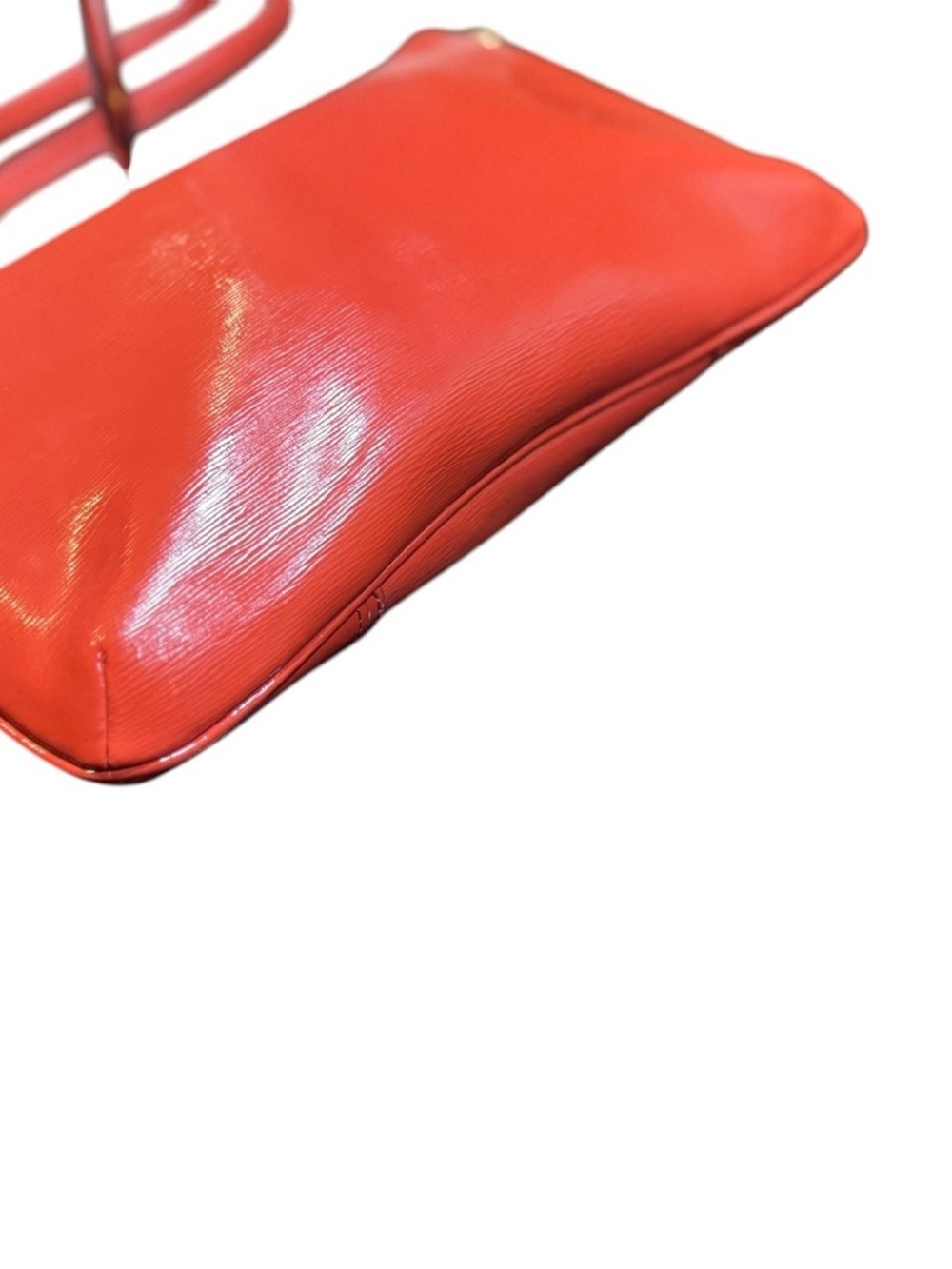 Coach Mickie Crossbody in Vermillion Leather w COA - Picture 10 of 15